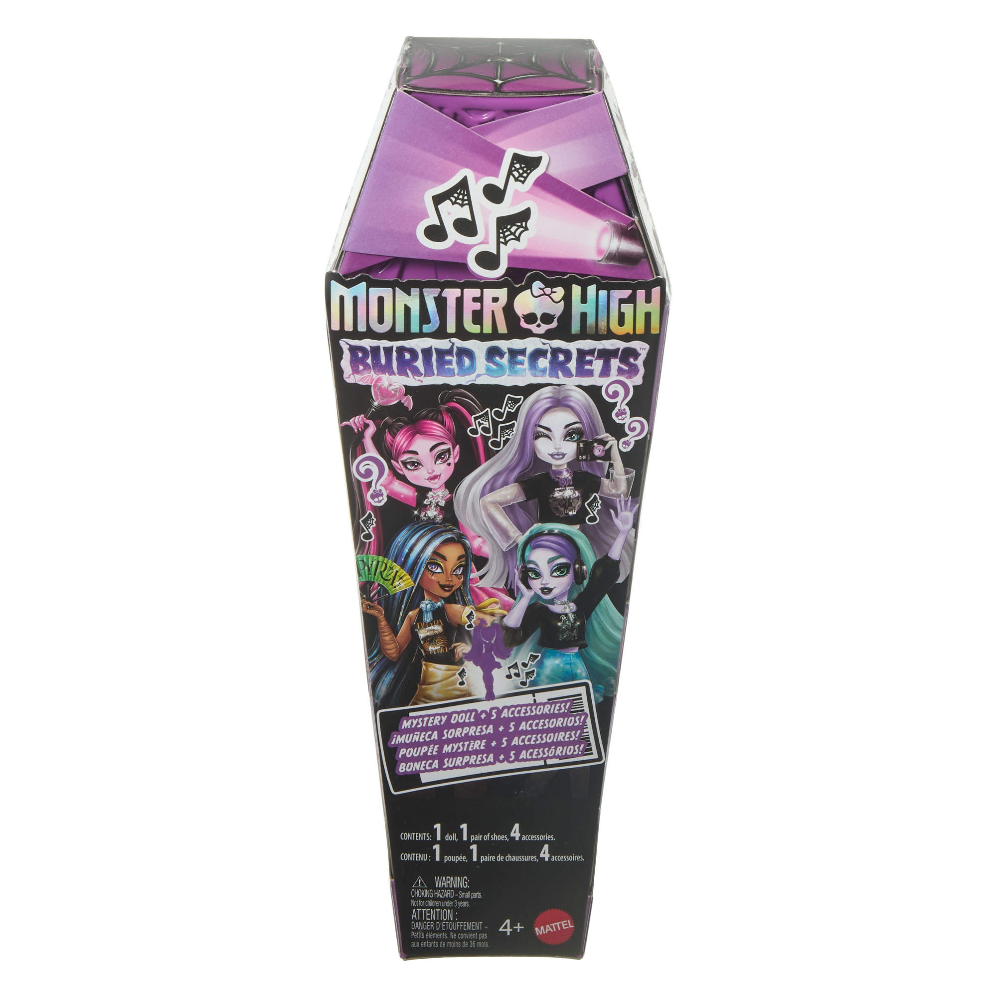 Monster High Buried Secrets Surprise Dolls with Courtside Fang-Out Theme (Characters May Vary)