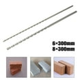 thumbnail image 1 of 2Pcs 300mm Long Masonry Concrete Drill Bit Triangle Shank Drill Bit for Drilling Limestone Masonry Light Concrete, 1 of 9