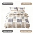 thumbnail image 6 of TENGDA 3-Piece Complete Comforter Bedding Set Assorted Stylish Designs Bedroom Decor Kit, 6 of 6