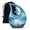 Blue Guitar Urns-5, variant on MUKTIVE Guitar Cremation Urns for Adult Ashes Women - Large Black Funeral Urns for Human Ashes Adult Man - Colourful Guitar Cremation Urn for Mom & Dad - Cross Drop Burial Urn - 10 Inch
