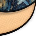 thumbnail image 3 of 36.2 Inch Round Floor Mat Enchanted Ocean Scene Carpet Decor Rug for Living Room Bedroom, 3 of 6