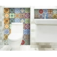thumbnail image 3 of HomeRoots 400368 7 x 7 in. Josephina Multi Yellow Mosaic Peel & Stick Tiles, 3 of 6