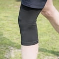 thumbnail image 3 of Back on Track Physio Knee Brace 4-Way Stretch 1107 with Welltex Technology, Black, Small, 3 of 6