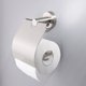 thumbnail image 3 of Soporte de papel higiénico de acero inoxidable Soporte de rollo de papel higiénico montado en la pared para baño, acabado cepillado con cubierta de agua Ormromra 2035010-1, 3 of 8
