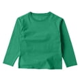 thumbnail image 2 of Swuxness Boys Long Sleeve Round-Neck Blouses Casual Shirts Solid Color Lightweight Crew Neck Basic Top, 2 of 5