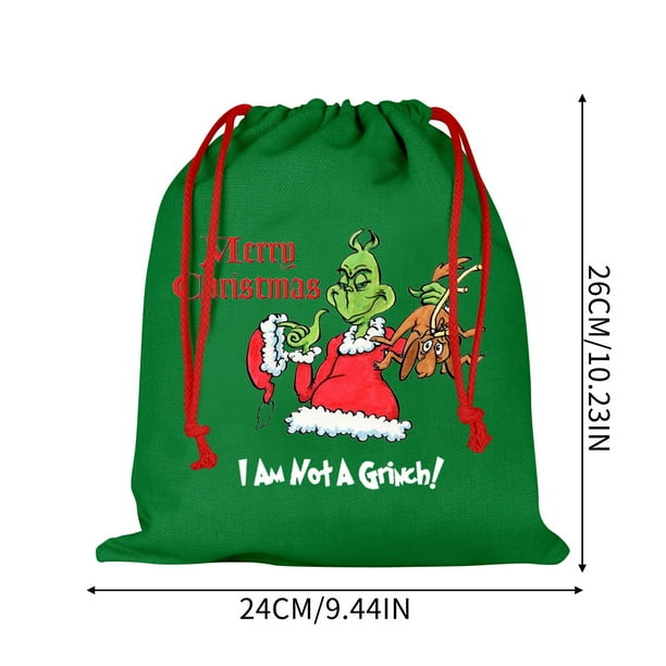 KEVCHE Grinch Christmas Decorations, Cartoon Animal Lynch Printing
