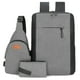 thumbnail image 1 of Mochila Shendy Vendy Backpack Impermeable Set De 3pzs Con Riñonera Y Puerto Usb, 1 of 6