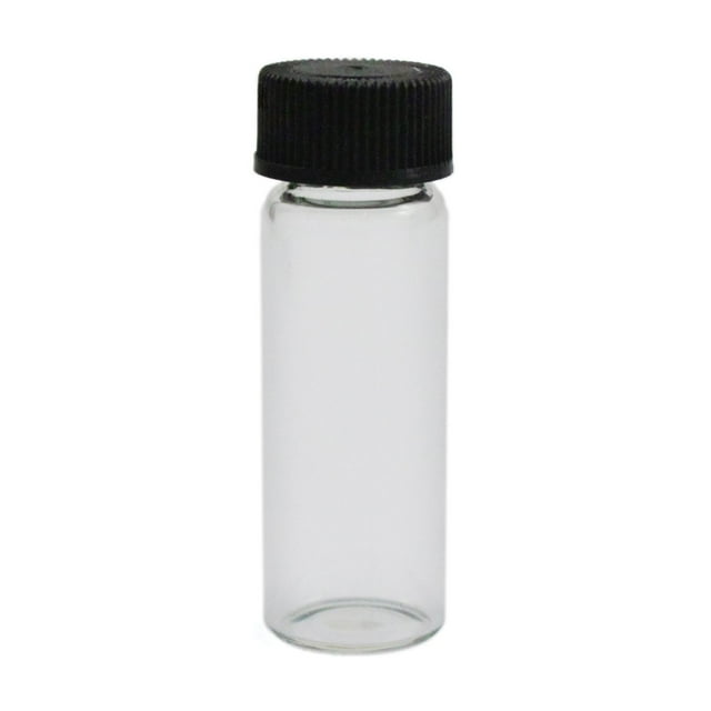 Glass Vials, 1 1/3 Dram, Pack of 12