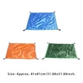 thumbnail image 4 of Soidarity Lona para tienda de campaña con gancho, toldo impermeable para refugio solar, toldo para tienda de campaña a prueba de lluvia, senderismo, carpas Verde Soidarity OD023395-03, 4 of 6
