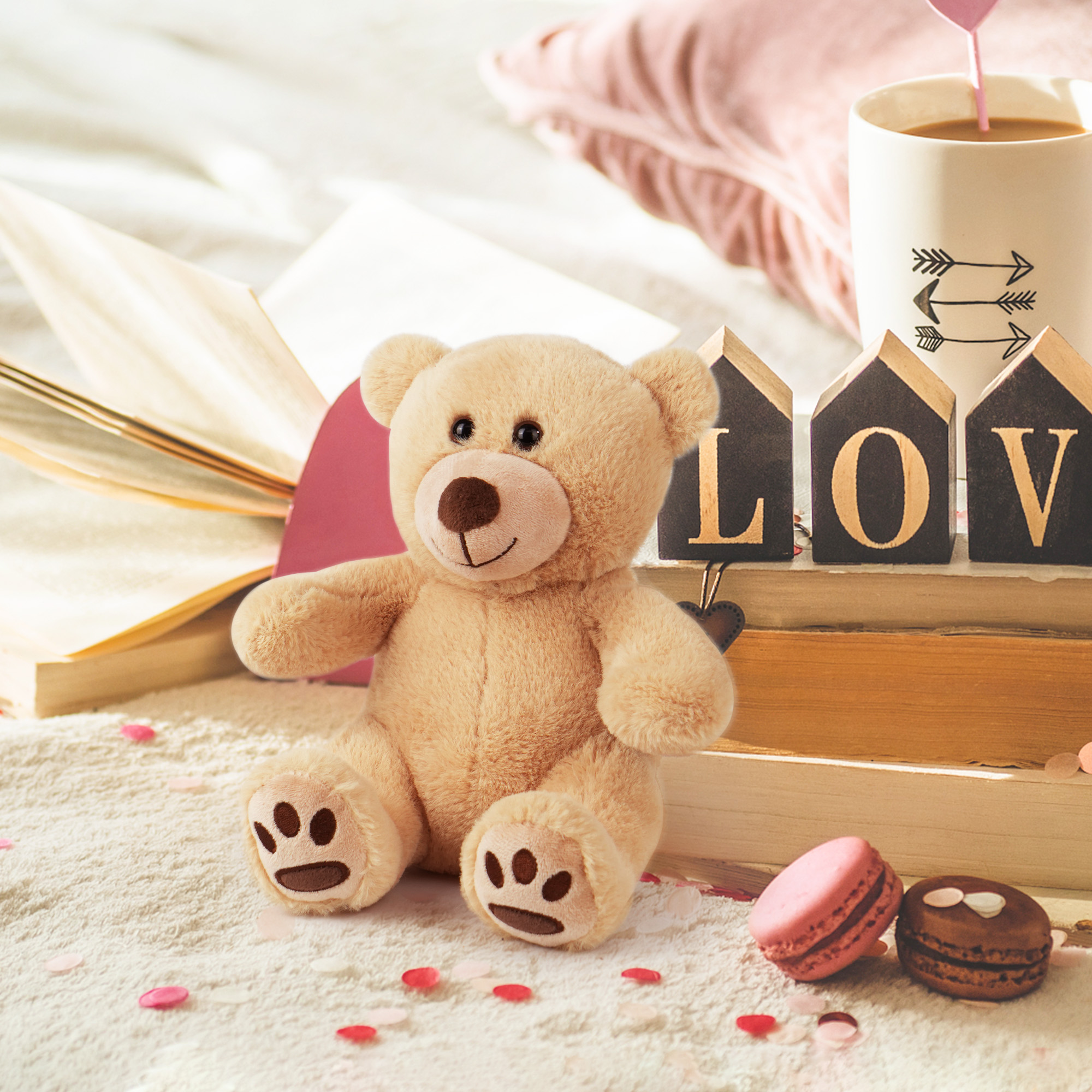 LotFancy Soft Plush Teddy Bear 10-Inch Brown photo 6