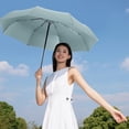 thumbnail image 4 of Tri Fold Compact Folding Umbrella For All Weather With Durable Black Frame, 4 of 4