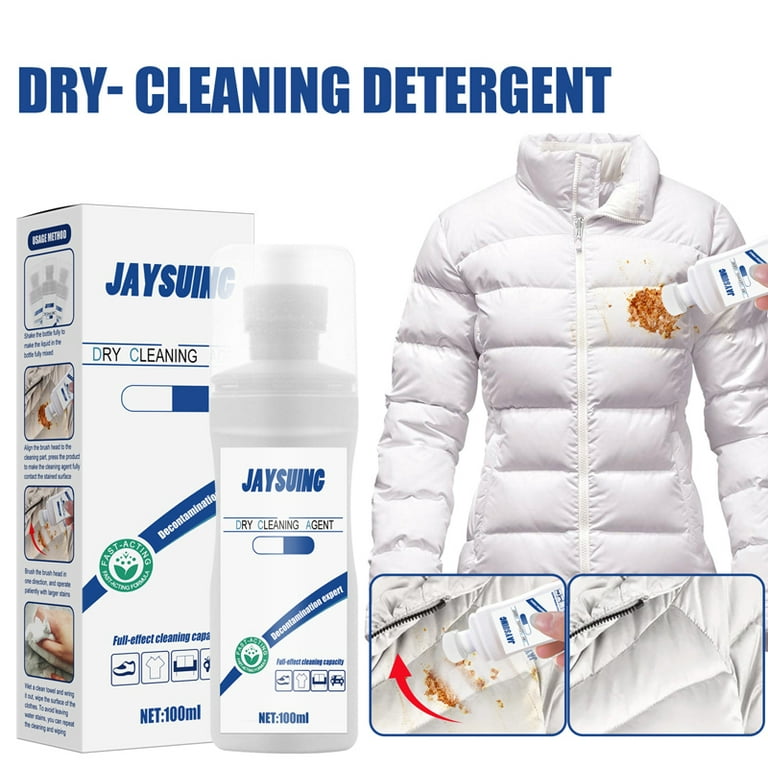 Down Jacket Cleaner Dry Cleaning Of Down Garments Quick Cleaning Agent With  A Brush Head For Down Zh5-2