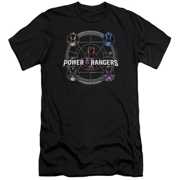 Power Rangers Greatest Glory Mens Slim Fit Shirt
