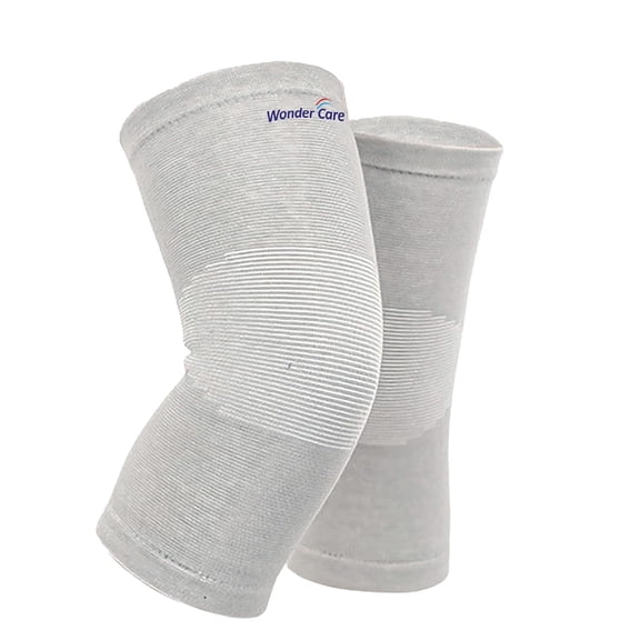 Wonder Care bamboo knee compression sleeve for Men and women; copper fit knee sleeve for running, volleyball, gym weightlifting knee brace made from bamboo yarn