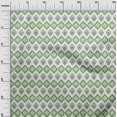 thumbnail image 3 of oneOone Viscose Chiffon Light Green Fabric Ikat Dress Material Fabric Print Fabric By The Yard 42 Inch Wide, 3 of 6