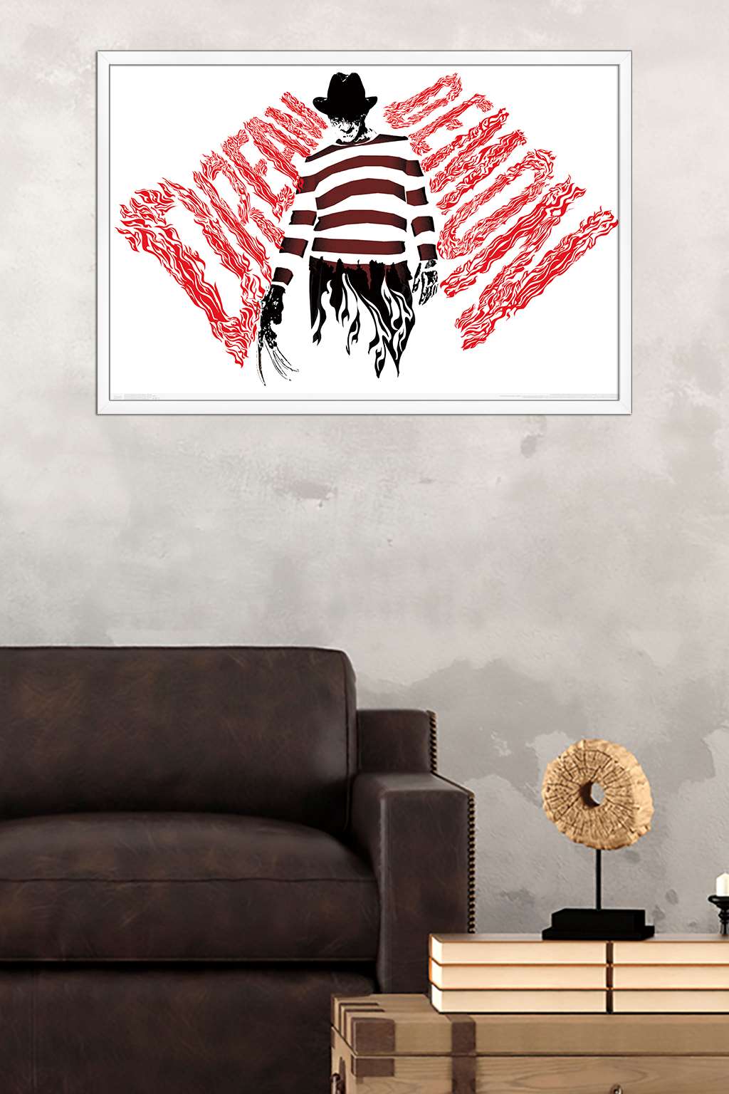 A Nightmare on Elm Street - Dream Wall Poster, 22.375" x 34", Framed