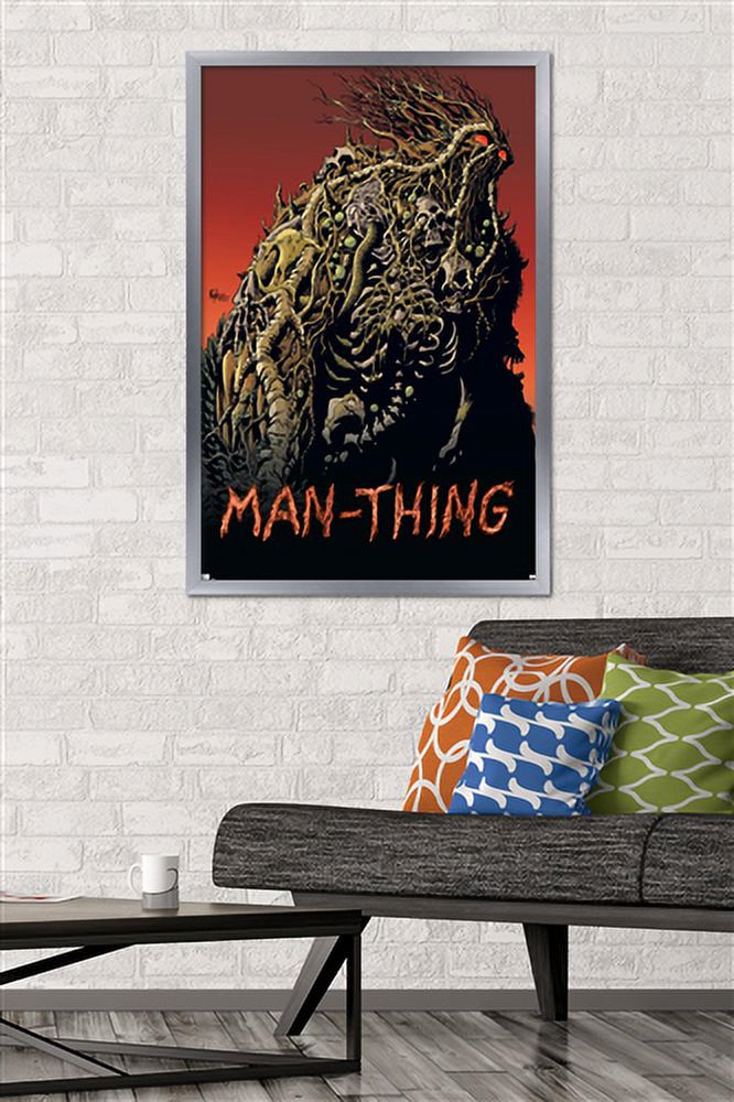 Marvel Comics: Man-Thing #2 Wall Poster, 22.375" x 34" Framed