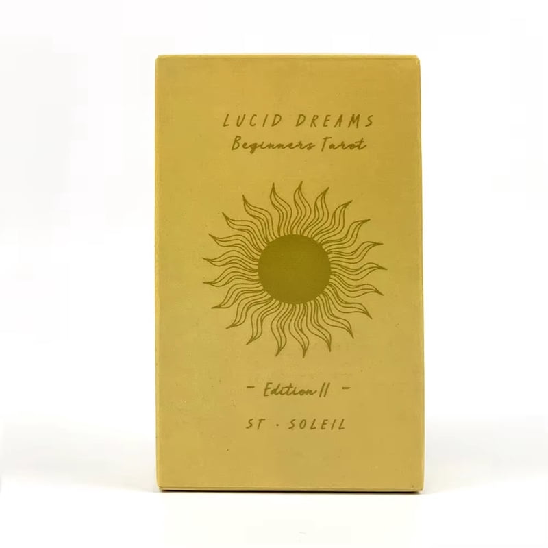 Lucid Dreams Beginners Tarot Decks New High Quality Board Games For Fate Divination Party Card Games Tarot Gift