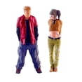 thumbnail image 4 of Figuras de personas pintadas a mano 1:64, modelo en miniatura para niños y niñas, decoración de escritorio, modelo de personas pequeñas, artesanías, 4 of 8