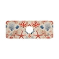thumbnail image 7 of Yayeee Faucet Mat for Kitchen Sink 14.7" Diatomite Long Splash Guard Pad, Blue Starfish, 7 of 7
