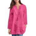 thumbnail image 2 of Karight Long Sleeve Shirts for Women Fall Fashion 2025 Dressy Casual Blouses, 2 of 6