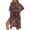 Skull Rose Red, variant on Women's Open-front Kimono Cardigan Swimsuit Coverup Flowy Kimono Coverups Lightweight Beach Cover Up Soft Bikini Cover-Up for Casual Outing, Skull Rose Red