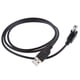 thumbnail image 5 of 2Unidades USB 2.0 Tipo A -b Cable de Extensión de 90  degree Adaptador Cable de Impresora, 5 of 6