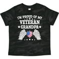 thumbnail image 3 of Inktastic I'm Proud of My Veteran Grandpa Boys or Girls Toddler T-Shirt, 3 of 5