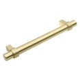 thumbnail image 3 of GlideRite 5 in. Center European Style Solid Steel Bar Pull, Satin Gold, 3 of 3