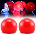 thumbnail image 4 of Party Photo Booth Props Flashing Red Nose Clown Nose Dress Up Props Stage Props For Christmas Halloween Costume,Red Party Balloon, 4 of 4