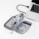 thumbnail image 5 of Bolsa para Guardar Accesorios Digitales Hys240516802 | Organizador de Cables Multicapa con Cremallera Metálica | Estuche Rígido para Baterías Externas, Auriculares Usb y Cables de Datos | Estuche de, 5 of 6