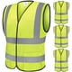 thumbnail image 1 of Chaleco de seguridad TICONN ANSI II reflectante amarillo 4PK 3XL, 1 of 6