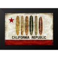thumbnail image 2 of Wilson, Luke 18x13 Black Modern Framed Museum Art Print Titled - Surf Republic, 2 of 5