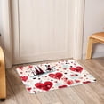 thumbnail image 6 of Valentine's Day Area Rugs: Polyester Non-Slip Kitchen Mat Office Rug - Machine Washable, 6 of 6