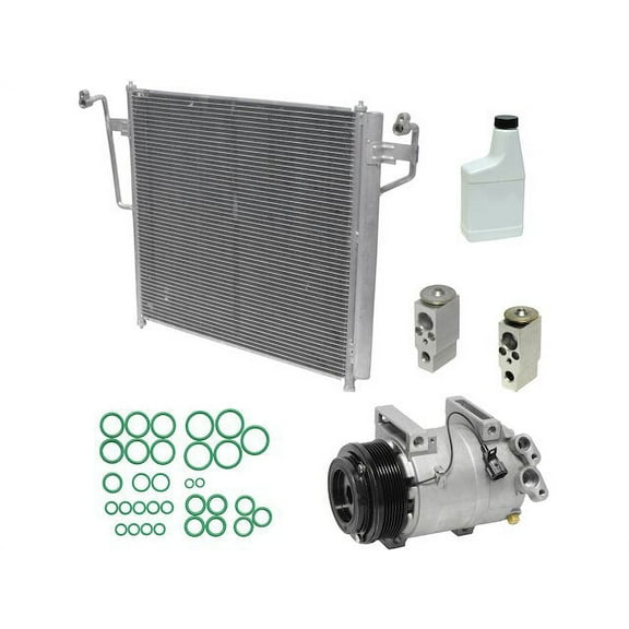 A/C Compressor Kit - Compatible with 2005 - 2013 Nissan Armada 2006 2007 2008 2009 2010 2011 2012