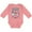 Mauve, variant on Inktastic Tea Time In Paris-Colorful French Poodles Boys or Girls Long Sleeve Baby Bodysuit