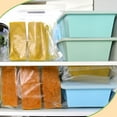 thumbnail image 6 of TINANA Silicone Freezer Tray with Lid 2 Pack, 1 Cup Freezing Food Molds, Make Perfect Soups, Extra Large Ice Cubes for Meal Prep, Sauces, Soups, Stews, Broths, Oven and Dishwasher Safe-Green, 6 of 7