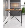 thumbnail image 3 of Mesa de comedor Artesano Con Base metalica 27817-VN estilo MODERNO, 3 of 3