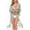 Green, variant on Women Lace Cardigan Floral Crochet Transparent Beach Bikini Blouse Long Kimono Pareo Swimwear Cover Ups