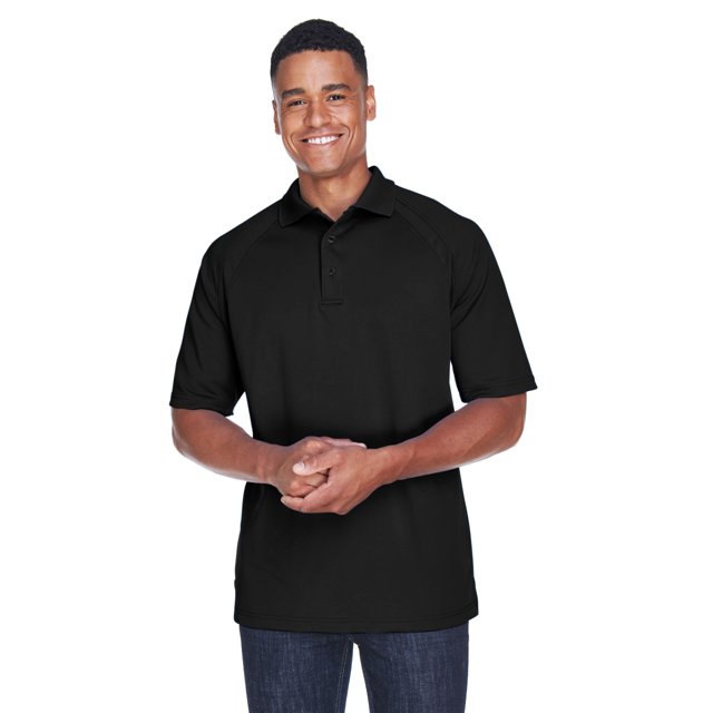 Polo texturizado otomano Eperformance™ para hombre NEGRO 2XL Extremo 85093
