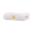 thumbnail image 1 of Face Towel 74 cm x 34 cm Cotton 32-Strand Embroidered Weather Design Unisex Thick Soft Absorbent Towel, 1 of 6