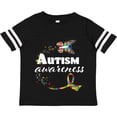 thumbnail image 3 of Inktastic Autism Awareness Butterfly Ribbon Boys or Girls Toddler T-Shirt, 3 of 5