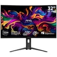 thumbnail image 1 of Monitor Gamer Curvo 32" MSI MAG 321CUPDF 0.5ms 320Hz 4K UHD Rapid VA Dual Mode USB-C HDMI 2.1 DisplayPort 1.4a Adaptive Sync, 1 of 6