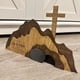 thumbnail image 4 of Tumba Vacía Decoración de Pascua Escena de Resurrección y Cruces Juego de Decoración de Madera Tumba Bandeja de Pascua Kit de Paquete, 4 of 5