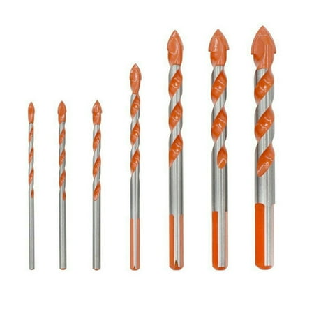 

Drill Bit For Metal Drill -Multifunctional Working Hole Ultimate Glass (7pcs) Sets Ceramic Bits LED light