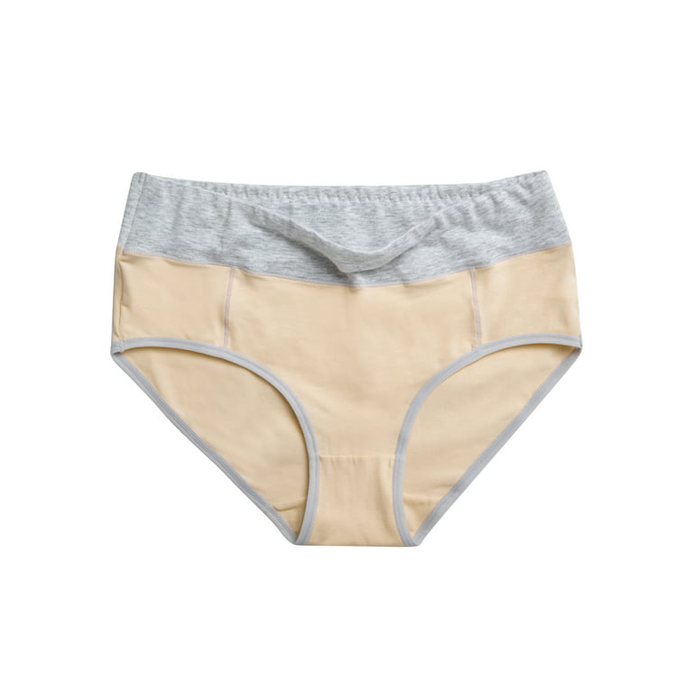 UMMISS Cotton High Waisted Underwear for Women Tummy Control Plus