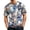 Blue, variant on Halloween Shirt Mens Short Sleeve Funny Halloween Tees Crewneck Pumpkin Print Tops Casual Halloween Shirts for Men