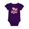 Garanimals Baby Girls One of a Kind Graphic Short Sleeve Bodysuit, Sizes 0/3M-24M