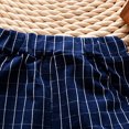 thumbnail image 4 of Otoño Niños Traje de ocio Chaleco Traje de bebé Niños Pantalones de rayas Azul oscuro Abanopi Ropa, 4 of 7