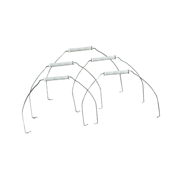 5 asas para cubos de 20 litros, resistentes, prácticas y resistentes al desgaste, con mango de alambre de hierro para limpieza doméstica al aire